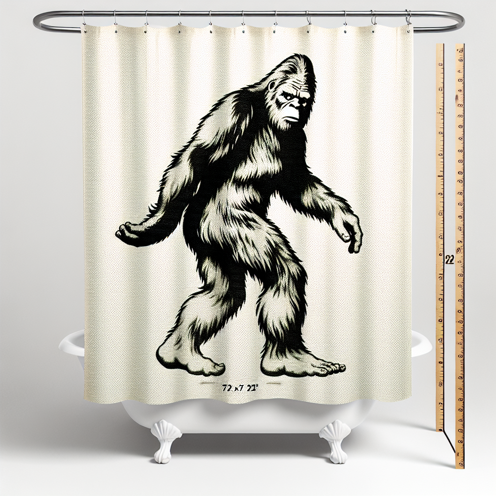 BigFoot Shower Curtain Liner β 72 x 72 PEVA Premium Shower Curtain with Rustproof Metal Grommet and 3 Magnetic Weights β Odor Free and Compatible with Standard Showers, Clear | Best Sellers #18