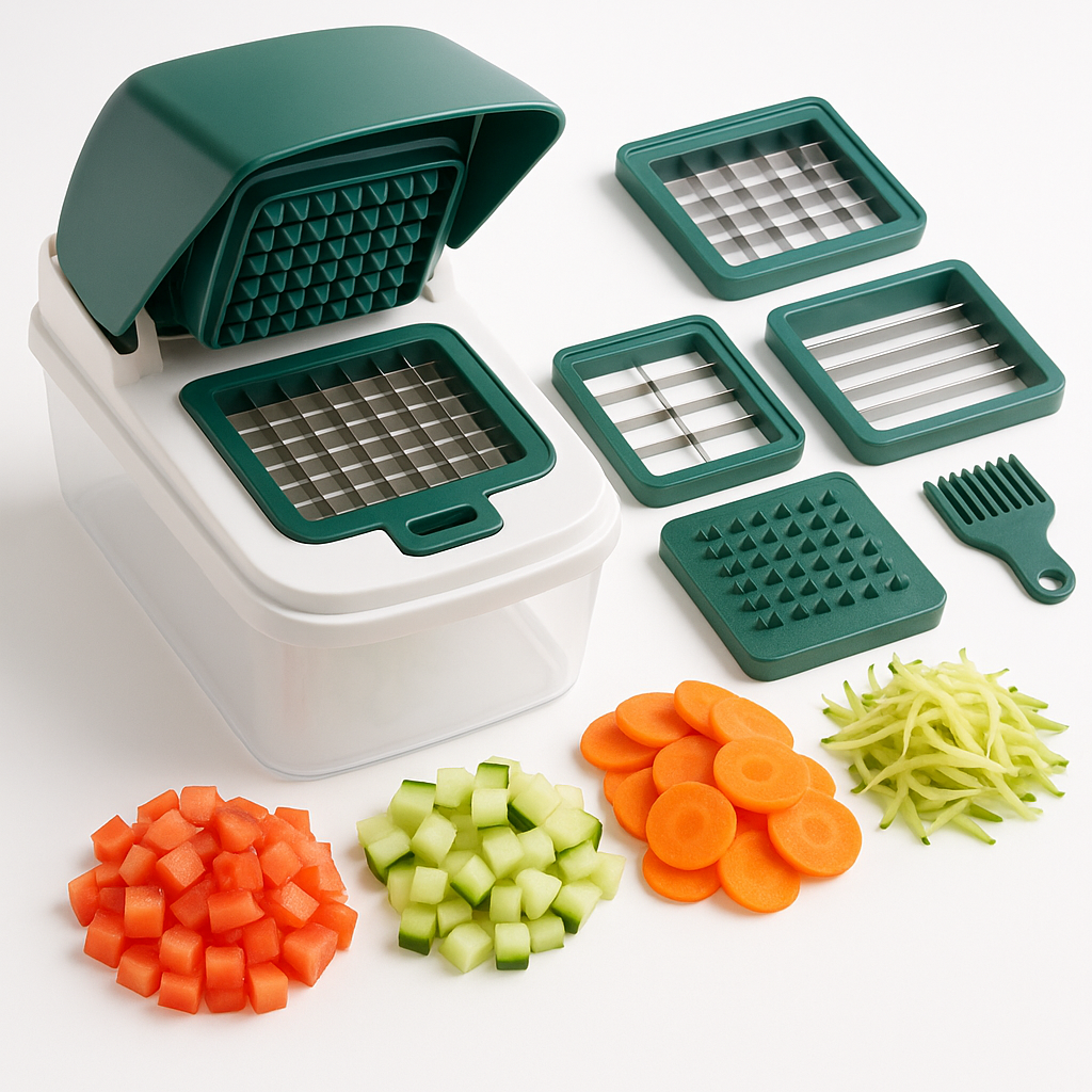 Fullstar Pro Mandoline Vegetable Slicer, 6-in-1 Kitchen Prep Tool